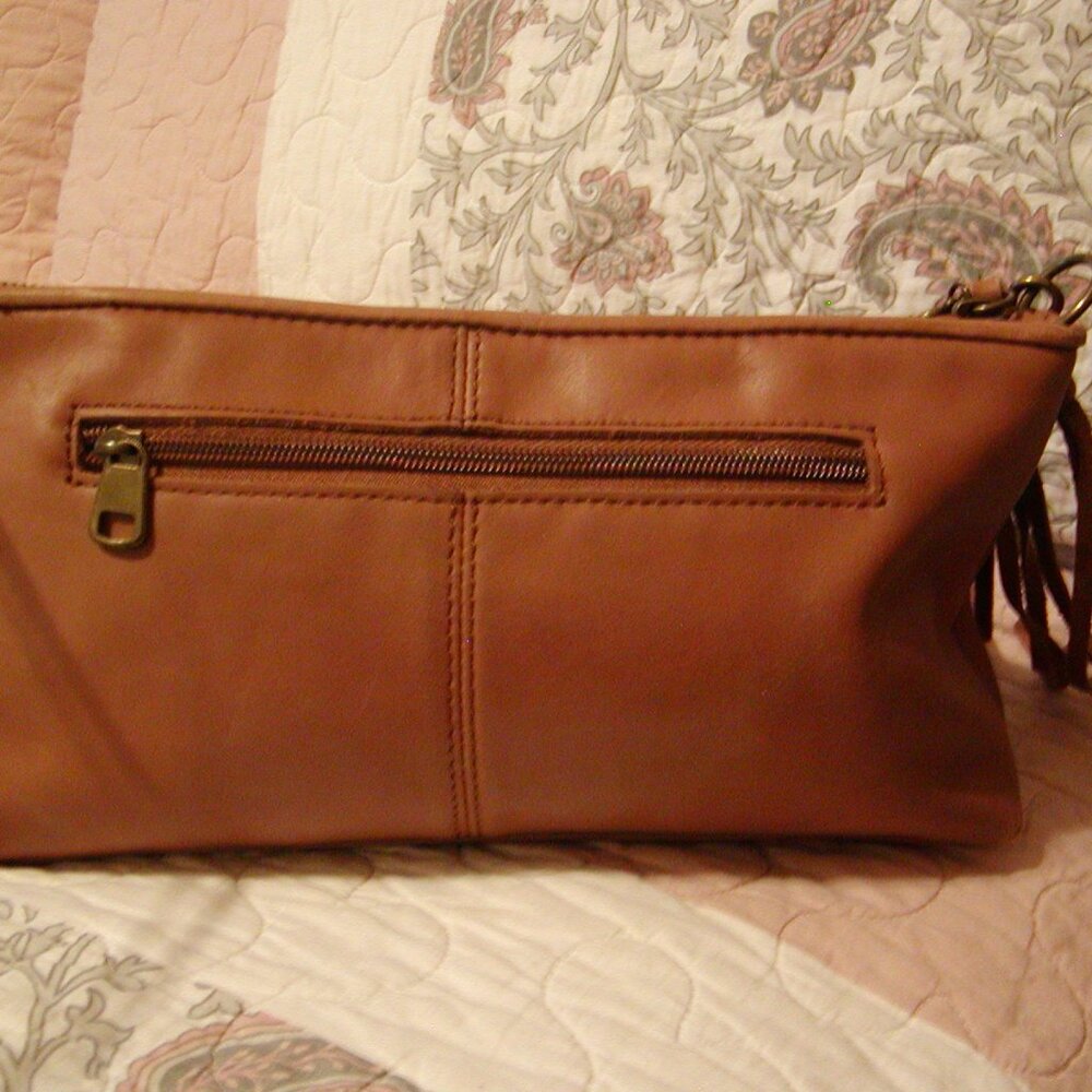 The Sak leather fringe purse. - Picture 3 of 6